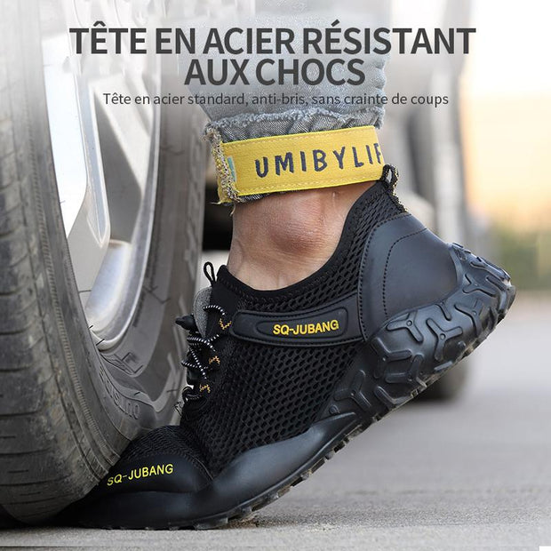 Fizzhiss Chaussures de sécurité respirantes d'été