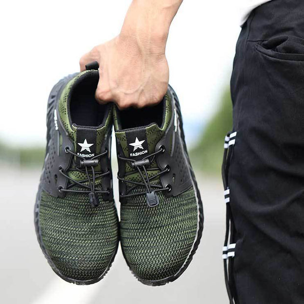 Fizzhiss Chaussures de sécurité anti-crevaison quatre saisons