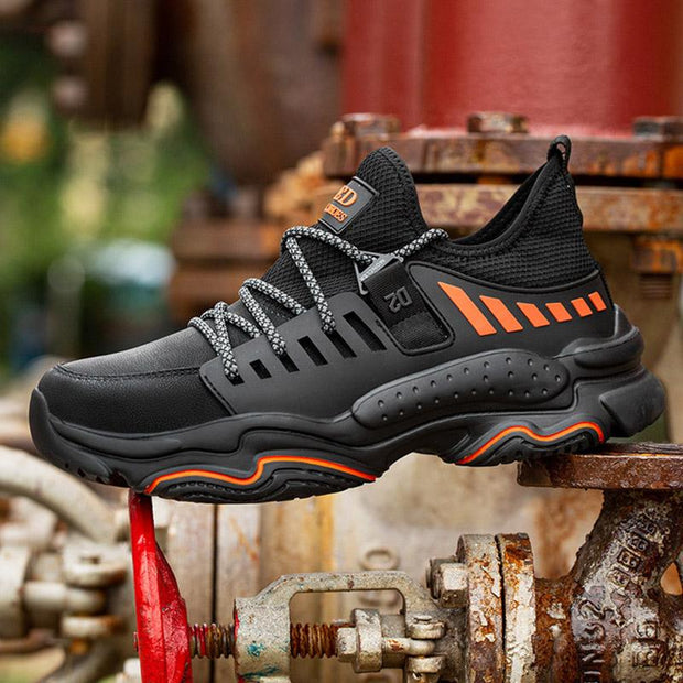 Fizzhiss Chaussures de sécurité légères, imperméables, antidérapantes et résistantes à l'usure