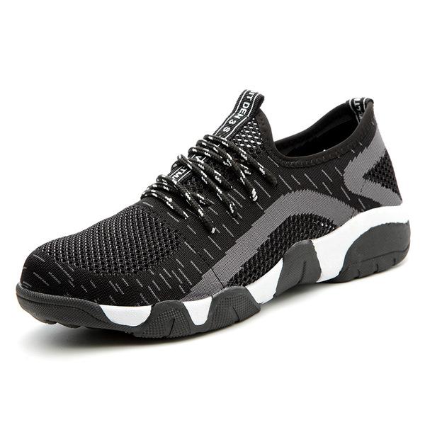 Fizzhiss nouvelles chaussures de sécurité anti-crevaison pour hommes été