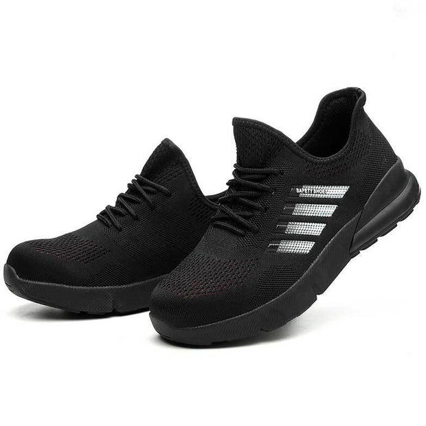 Fizzhiss Chaussures de sécurité légères et respirantes, à la mode hiver, résistantes à l'usure