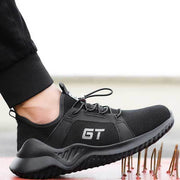 Fizzhiss Nouvelles chaussures de sécurité anti-crevaison pour hommes quatre saisons