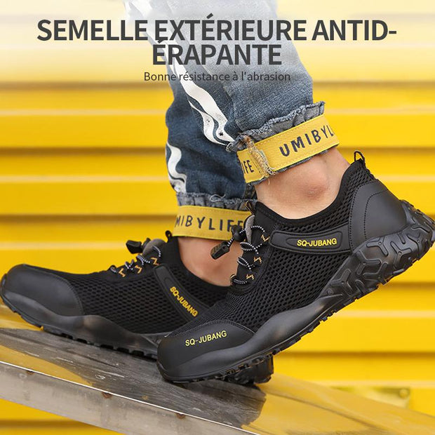 Fizzhiss Chaussures de sécurité respirantes d'été