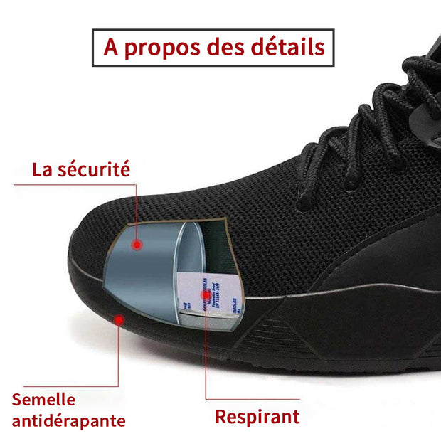 Fizzhiss Chaussures de sécurité sportives