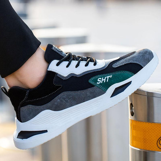 Fizzhiss  Chaussures de protection légères avec embout en acier pour l'automne et l'hiver
