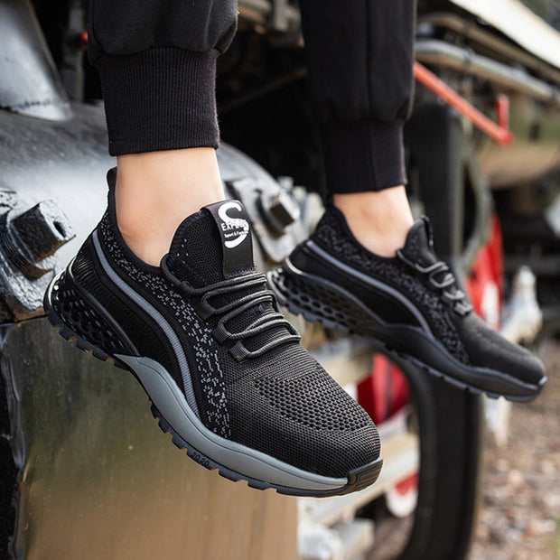 Fizzhiss   2021 nouvelles chaussures de sécurité respirantes, incassables et anti-perçage