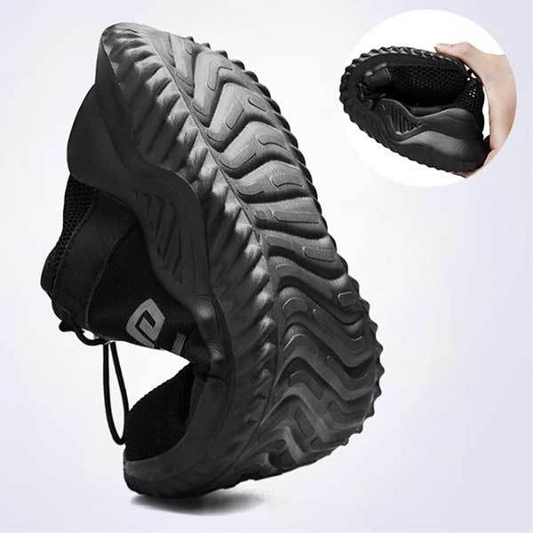 Fizzhiss Nouvelles chaussures de sécurité anti-crevaison pour hommes quatre saisons