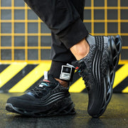Fizzhiss Chaussures de sécurité au travail anti-smash et anti-crevaison à la mode