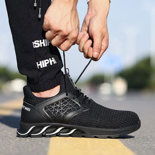 Fizzhiss Chaussures antidérapantes, déodorantes et anti-crevaison pour hommes en plein air