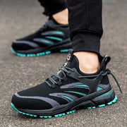 Fizzhiss Chaussures de travail de protection légères et confortables antidérapantes et résistantes à l'usure