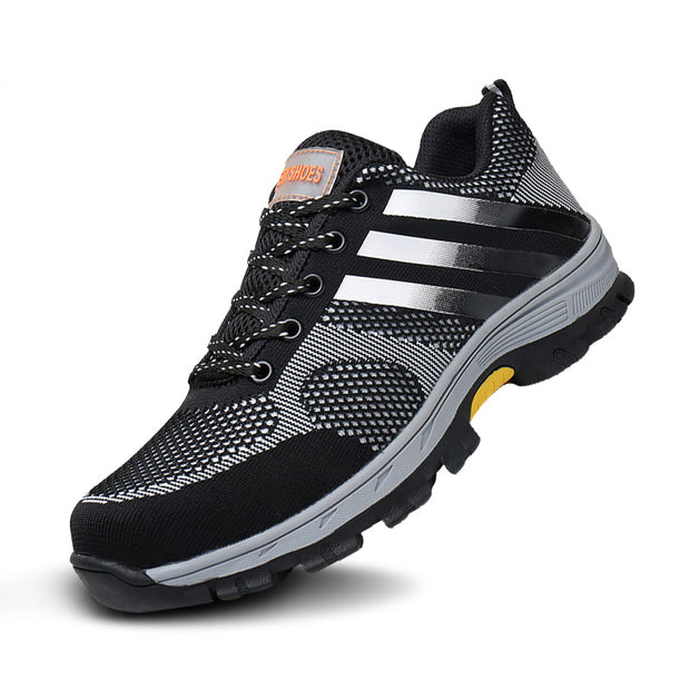 Fizzhiss Déodorant respirant anti-smash chaussures de sécurité décontractées