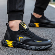 Fizzhiss Chaussures de travail  à semelles souples en caoutchouc anti-smash et anti-crevaison