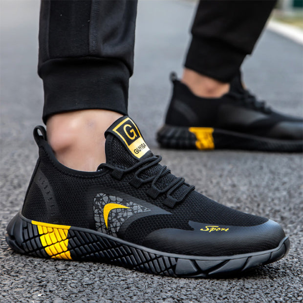 Fizzhiss Chaussures de travail  à semelles souples en caoutchouc anti-smash et anti-crevaison