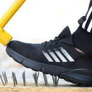 Fizzhiss Chaussures de sécurité légères et respirantes, à la mode hiver, résistantes à l'usure