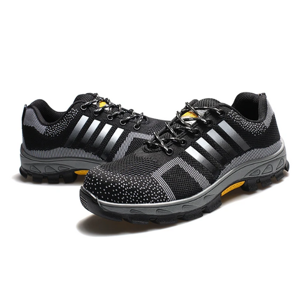 Fizzhiss Déodorant respirant anti-smash chaussures de sécurité décontractées