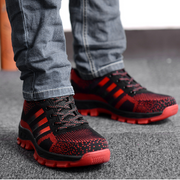 Fizzhiss Déodorant respirant anti-smash chaussures de sécurité décontractées