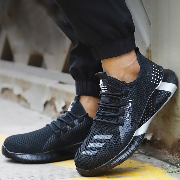 Fizzhiss Chaussures de protection respirantes pour hommes