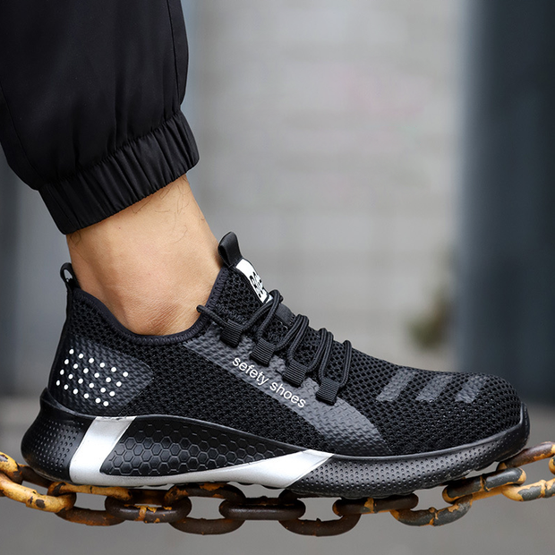 Fizzhiss Chaussures de protection respirantes pour hommes