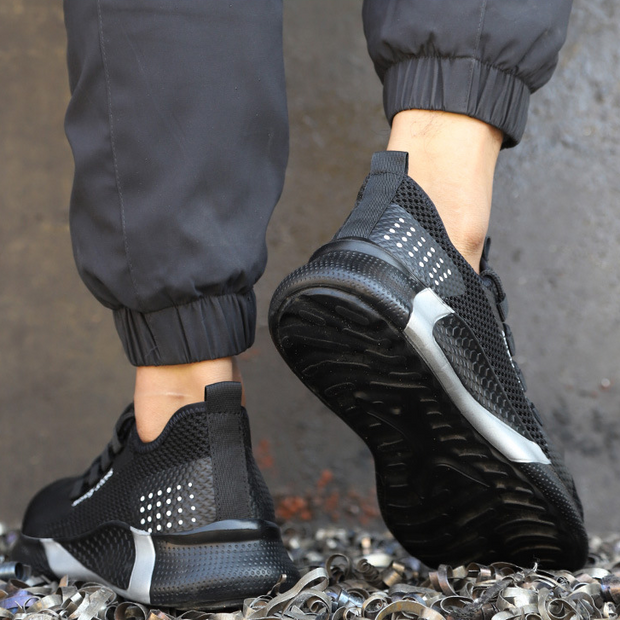 Fizzhiss Chaussures de protection respirantes pour hommes