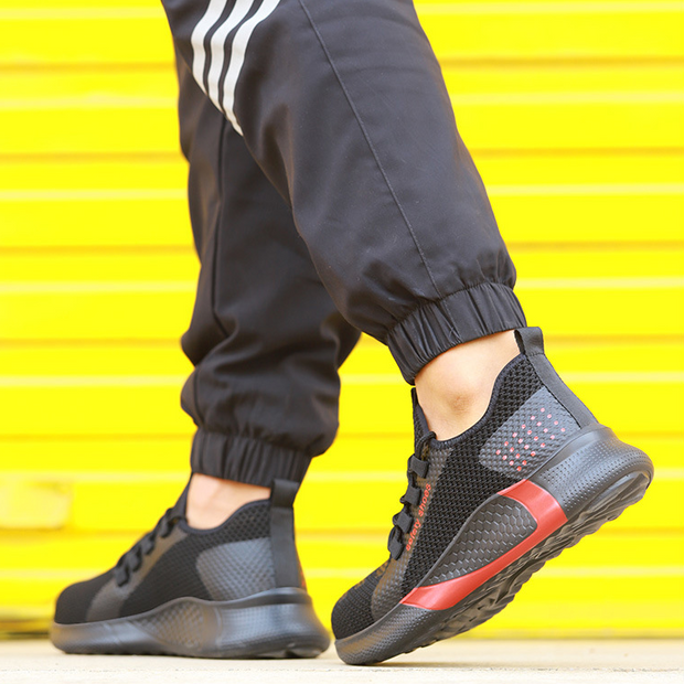 Fizzhiss Chaussures de protection respirantes pour hommes