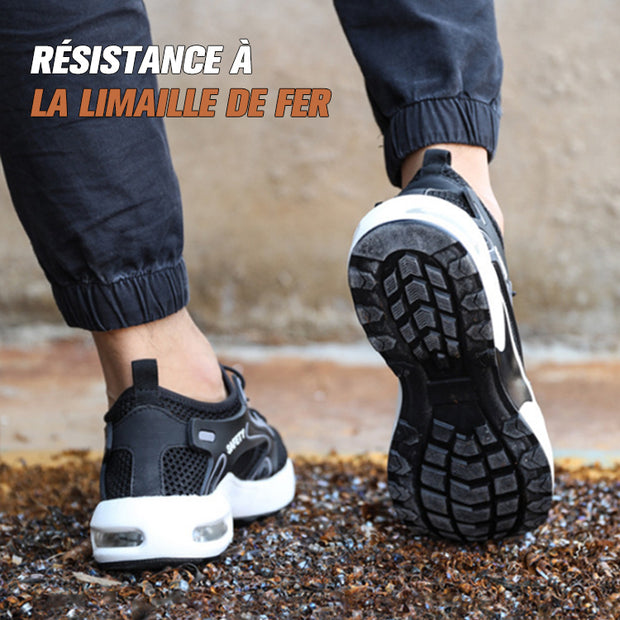 Fizzhiss S3 nouvelles chaussures de sécurité résistantes à l'usure