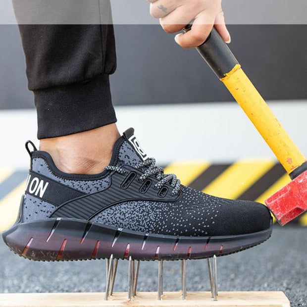 Fizzhiss Chaussures de sécurité antidérapantes et déodorantes pour quatre saisons
