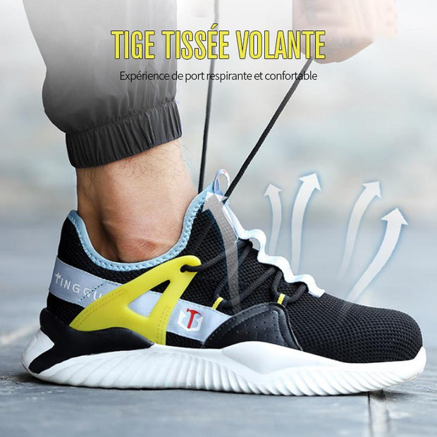 Fizzhiss  Nouvelles chaussures de sécurité anti-smash décontractées