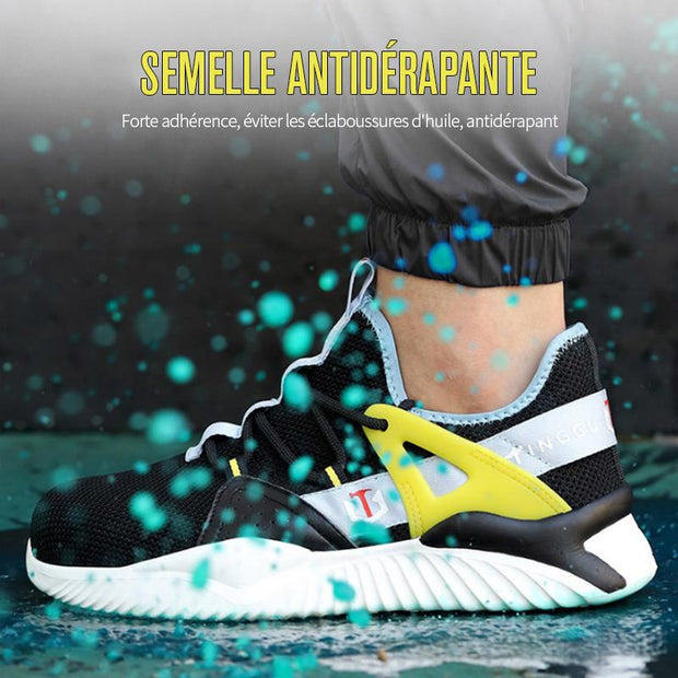 Fizzhiss  Nouvelles chaussures de sécurité anti-smash décontractées