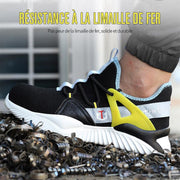 Fizzhiss  Nouvelles chaussures de sécurité anti-smash décontractées