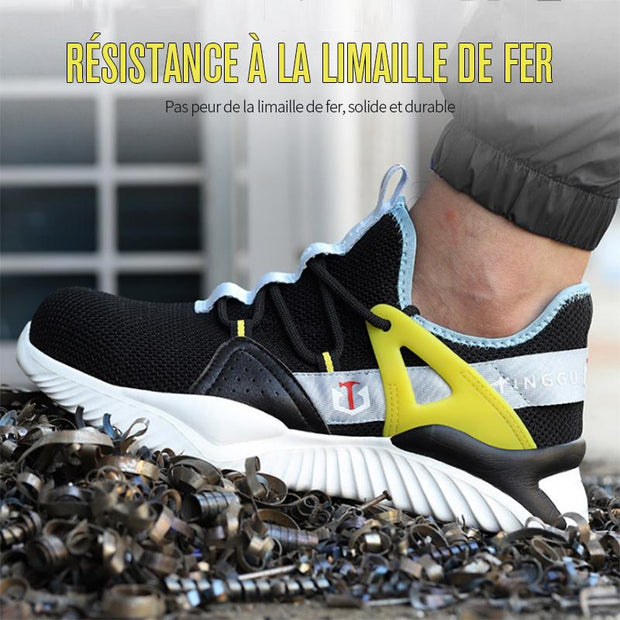 Fizzhiss  Nouvelles chaussures de sécurité anti-smash décontractées