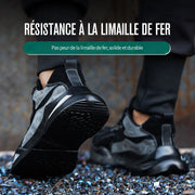 Fizzhiss  Chaussures de protection légères avec embout en acier pour l'automne et l'hiver