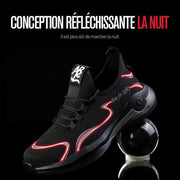 Fizzhiss Chaussures de protection d'été respirantes, confortables et élégantes, résistantes aux crevaisons