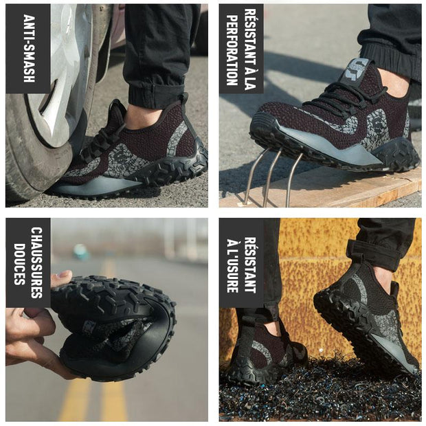 Fizzhiss Nouvelles chaussures de travail pour hommes