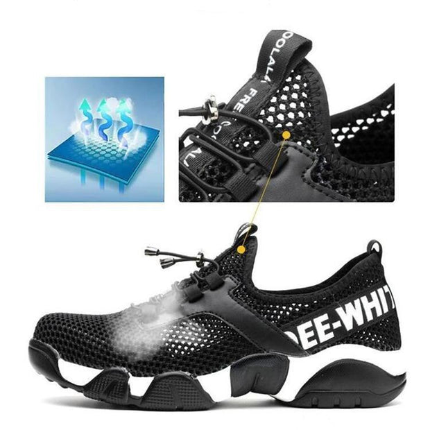 Fizzhiss Chaussures de sécurité légères et indestructibles