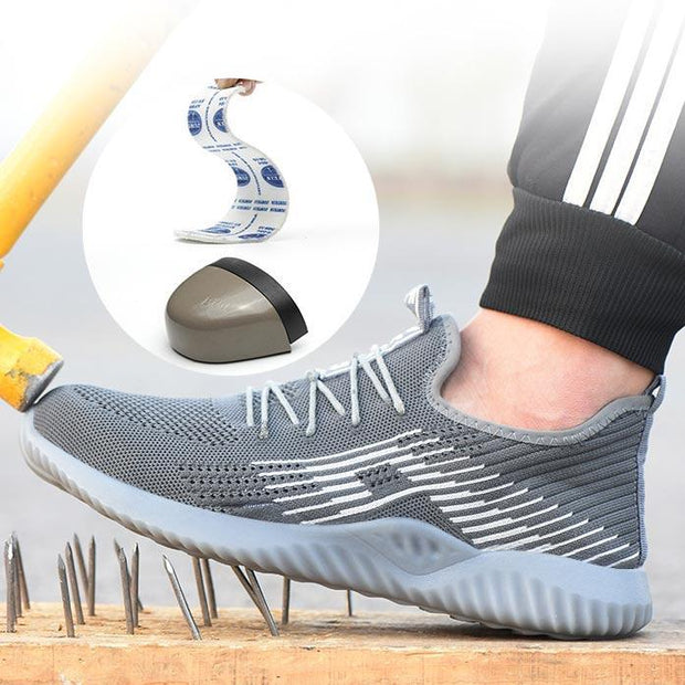 Chaussures de travail de protection légère pour hommes d'été