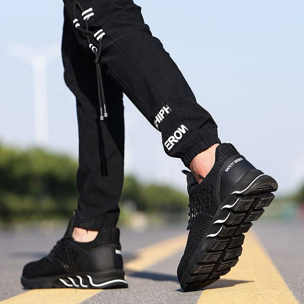 Fizzhiss Chaussures antidérapantes, déodorantes et anti-crevaison pour hommes en plein air