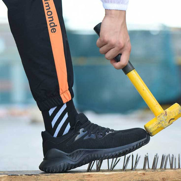 Chaussures antidérapantes, anti-écrasement et anti-crevaison pour hommes