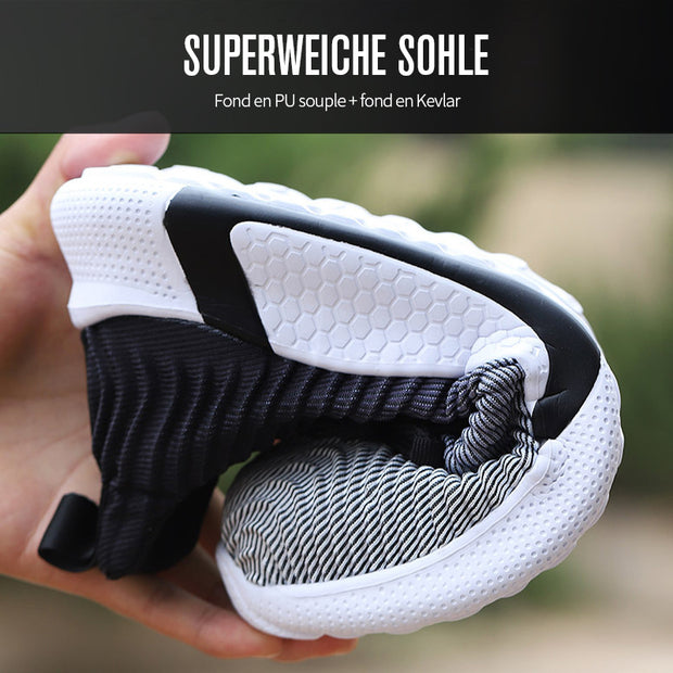 Fizzhiss Chaussures de sécurité respirantes, résistantes aux chocs et aux perforations