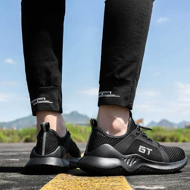 Fizzhiss Nouvelles chaussures de sécurité anti-crevaison pour hommes quatre saisons