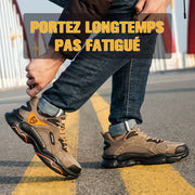 Fizzhiss Chaussures de travail de sécurité respirantes quatre saisons anti-smash et anti-coup