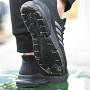 Fizzhiss Chaussures de sécurité légères et respirantes, à la mode hiver, résistantes à l'usure