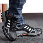 Fizzhiss Déodorant respirant anti-smash chaussures de sécurité décontractées