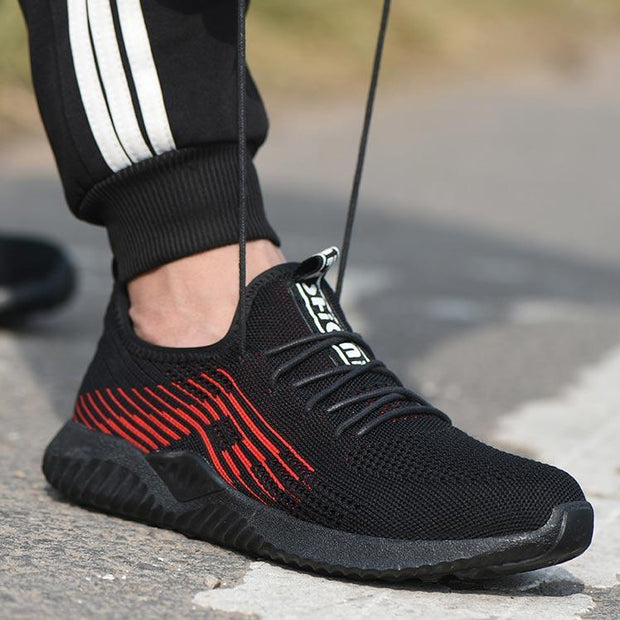 Chaussures de travail de protection légère pour hommes d'été