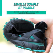 Fizzhiss Chaussures de travail de protection légères et confortables antidérapantes et résistantes à l'usure