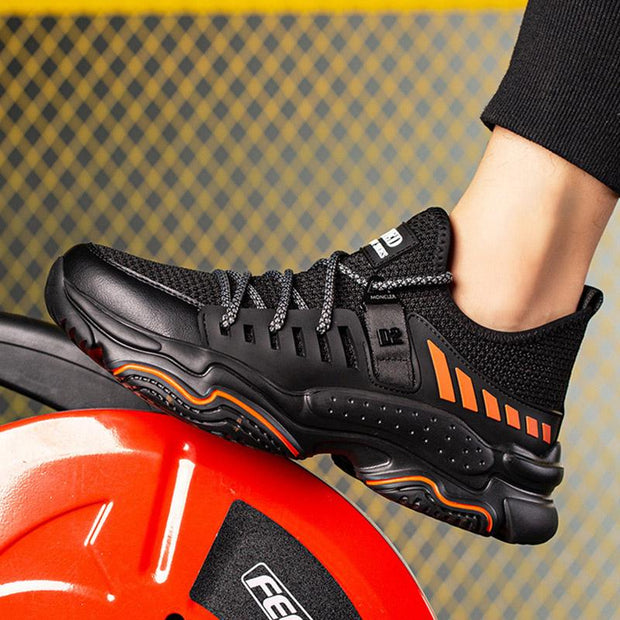 Fizzhiss Chaussures de sécurité légères, imperméables, antidérapantes et résistantes à l'usure
