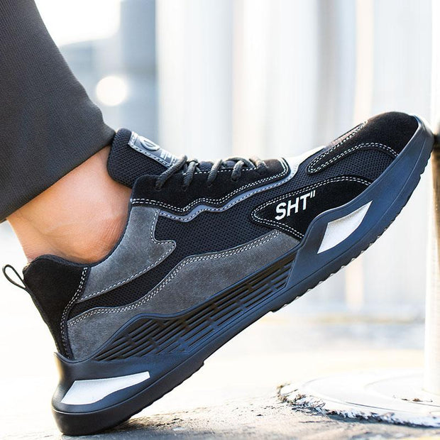 Fizzhiss  Chaussures de protection légères avec embout en acier pour l'automne et l'hiver