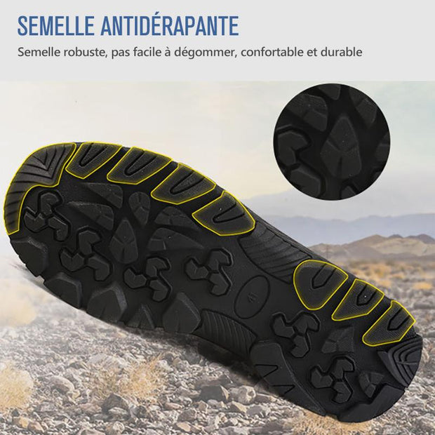 Fizzhiss Chaussures de protection de haute qualité antidérapantes et résistantes aux crevaisons