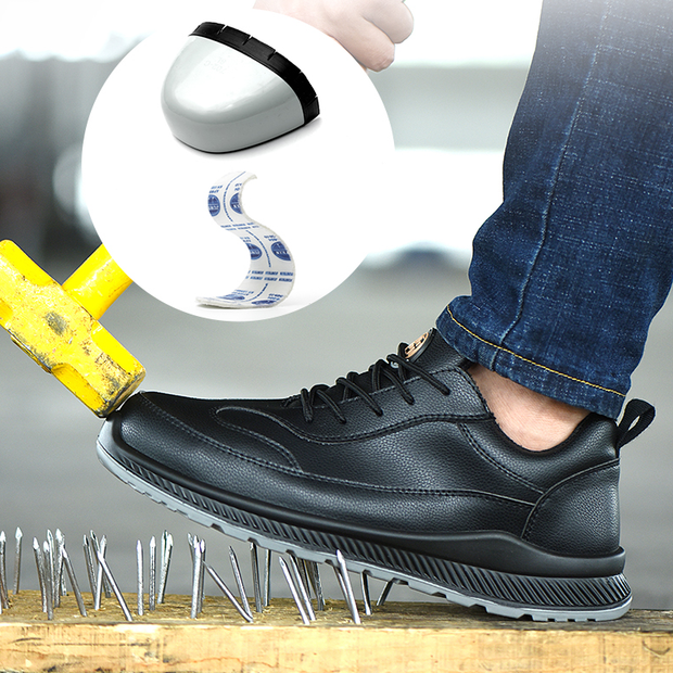 Fizzhiss Chaussures de sécurité ESD robustes et respirantes