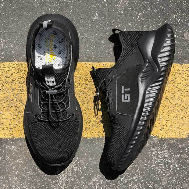 Fizzhiss Nouvelles chaussures de sécurité anti-crevaison pour hommes quatre saisons