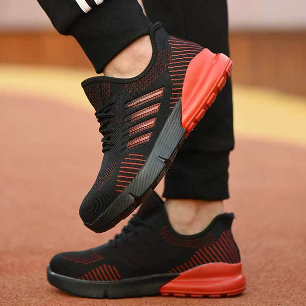 Fizzhiss Chaussures de sécurité légères et respirantes, à la mode hiver, résistantes à l'usure